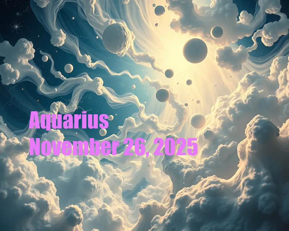 Aquarius - November 26, 2025