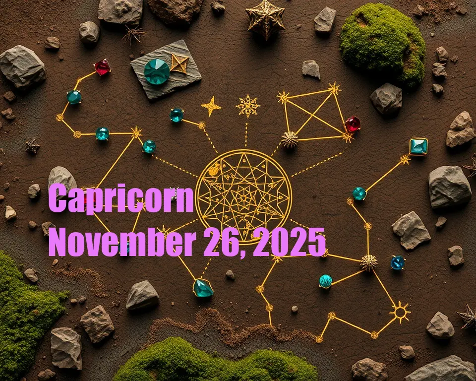 Capricorn - November 26, 2025