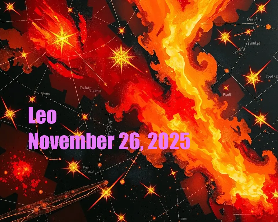 Leo - November 26, 2025