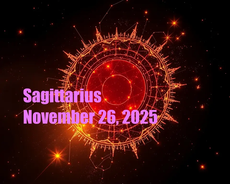 Sagittarius - November 26, 2025