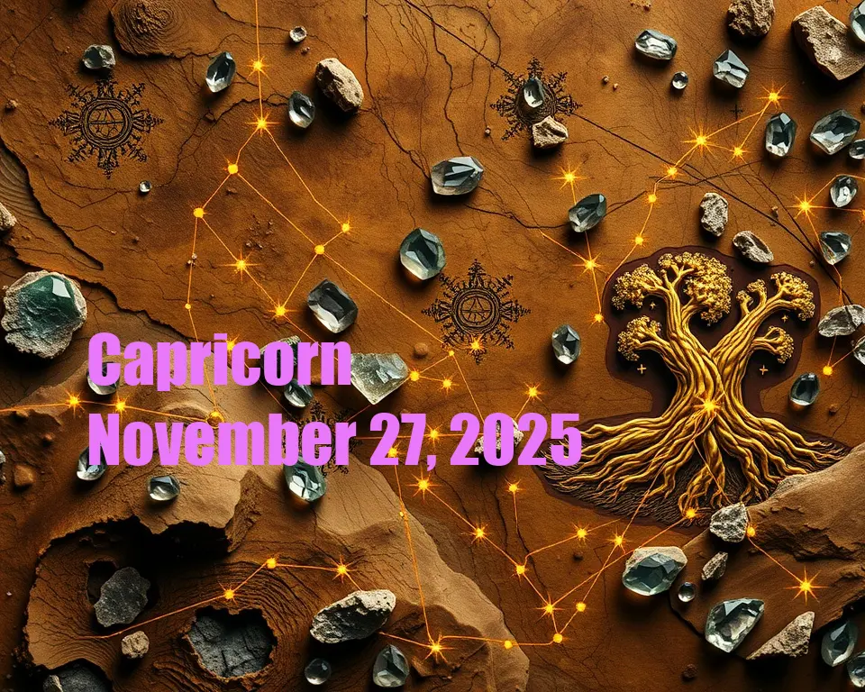 Capricorn - November 27, 2025