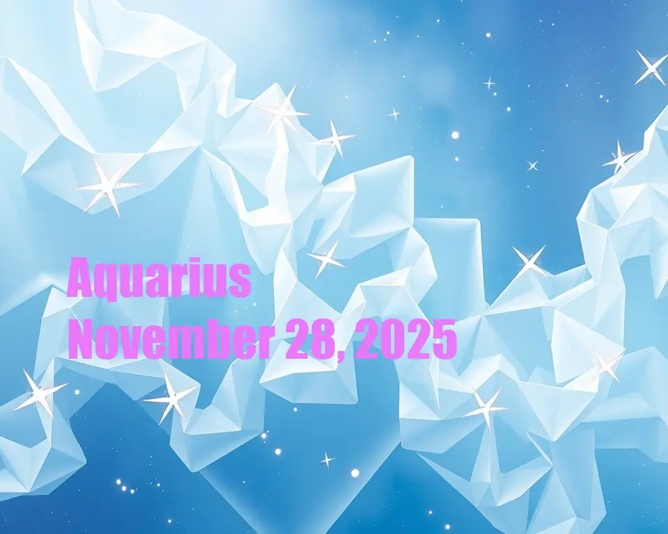 Aquarius - November 28, 2025
