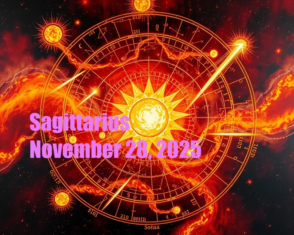 Sagittarius - November 28, 2025