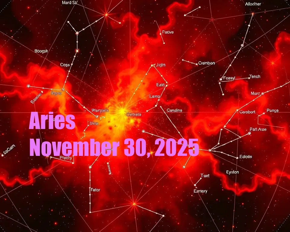 Aries - November 30, 2025