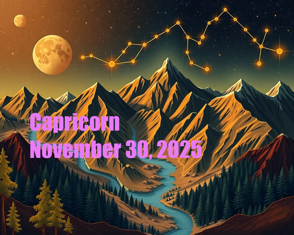 Capricorn - November 30, 2025