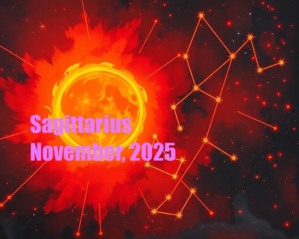 Sagittarius - November, 2025