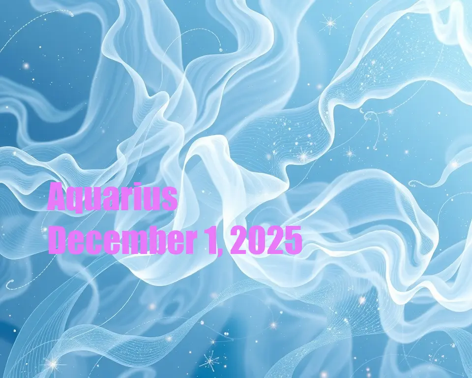 Aquarius - December 1, 2025