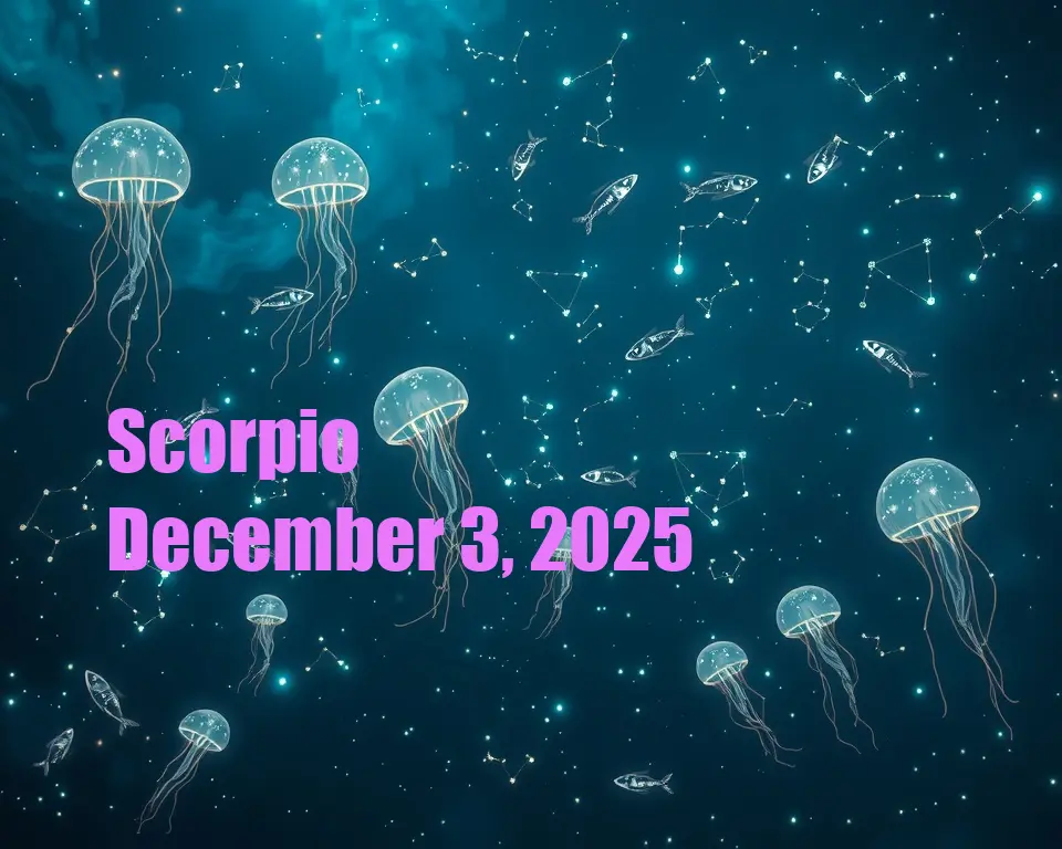 Scorpio - December 3, 2025