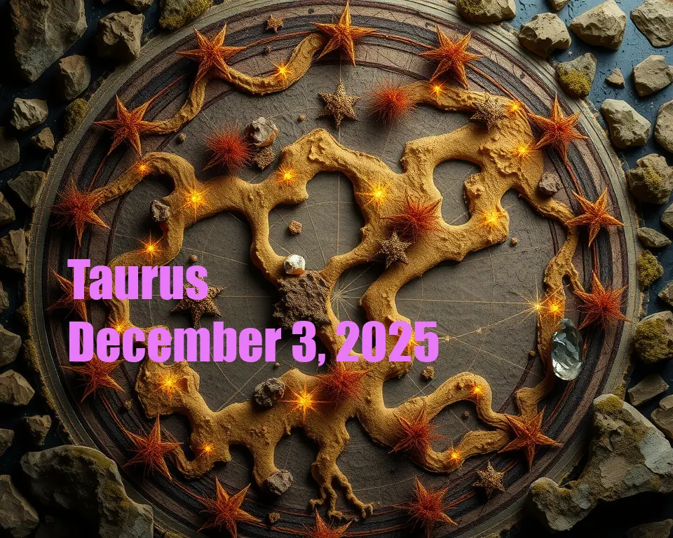 Taurus - December 3, 2025