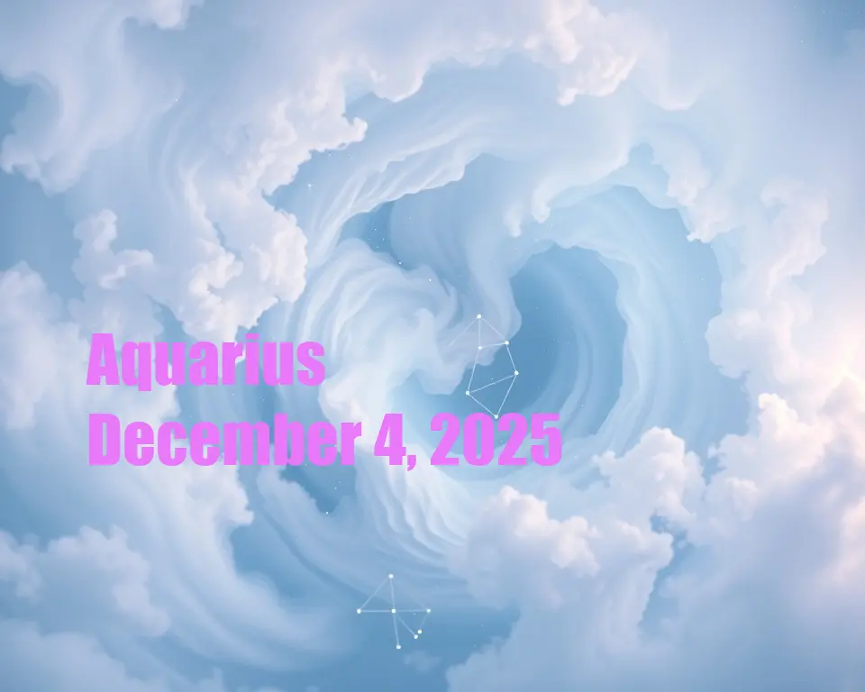Aquarius - December 4, 2025