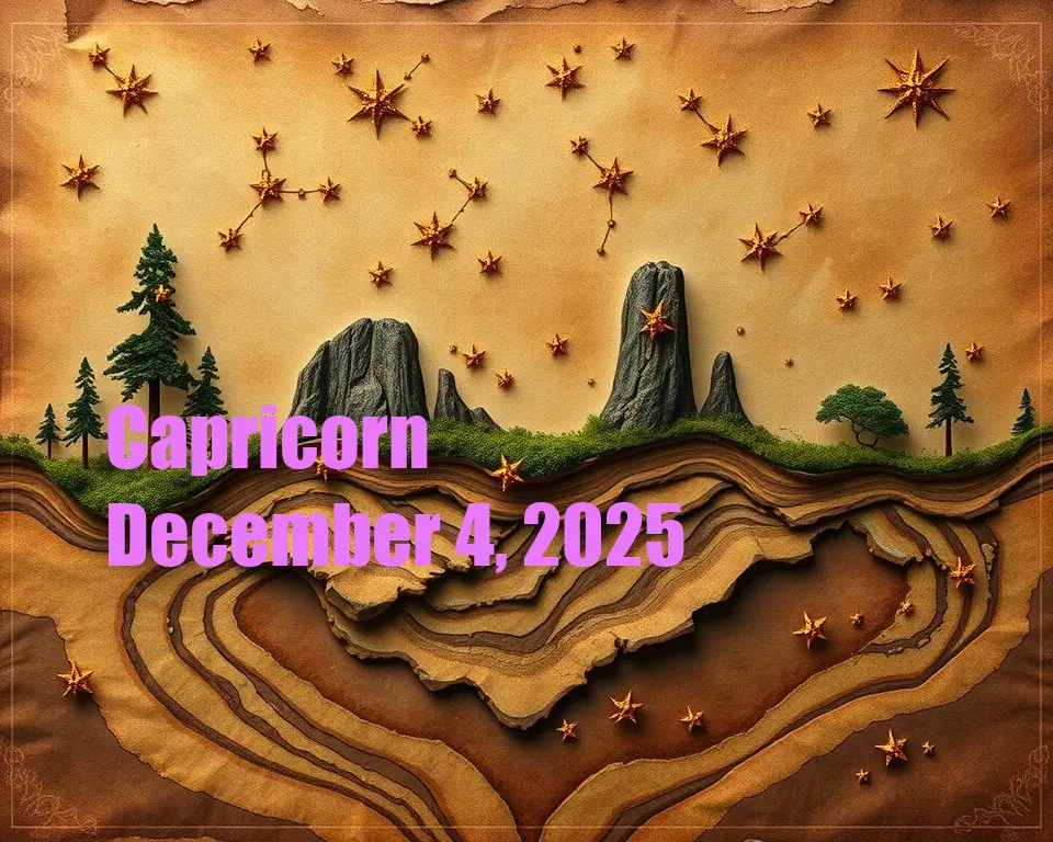 Capricorn - December 4, 2025