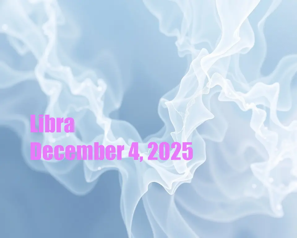 Libra - December 4, 2025