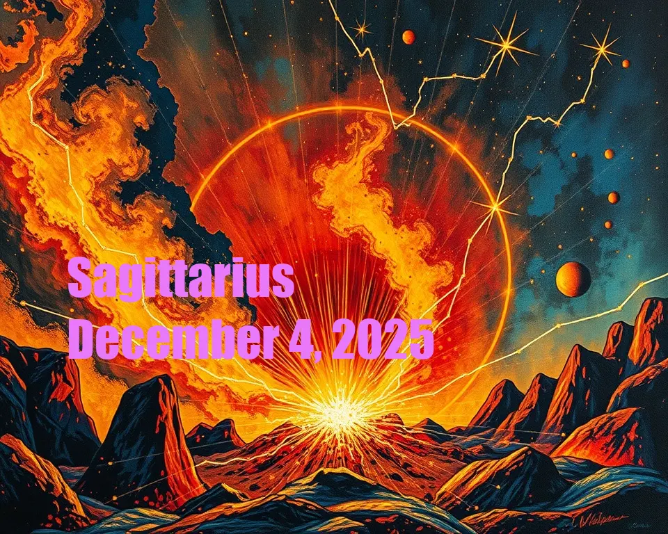 Sagittarius - December 4, 2025