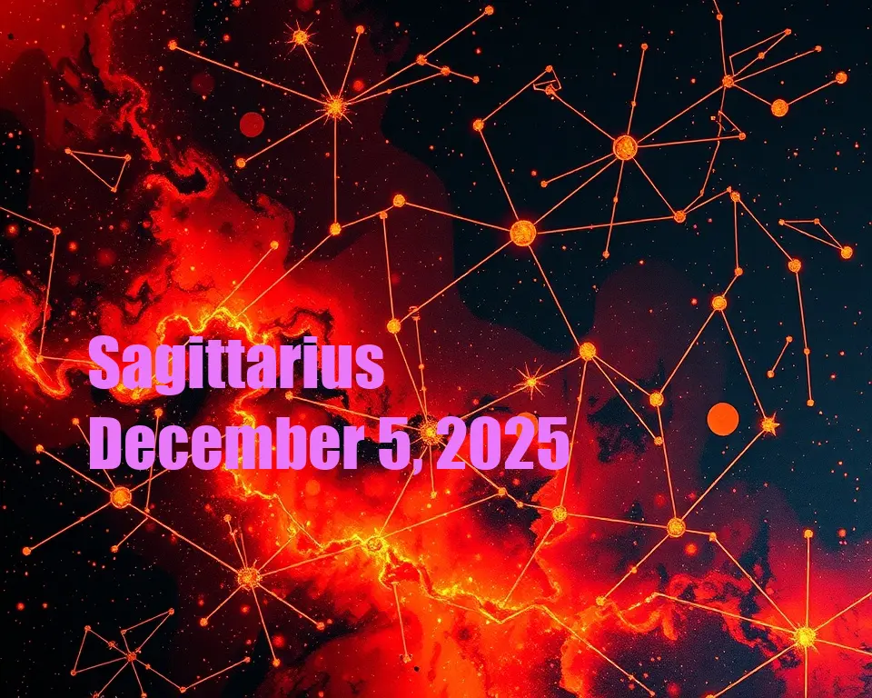 Sagittarius - December 5, 2025