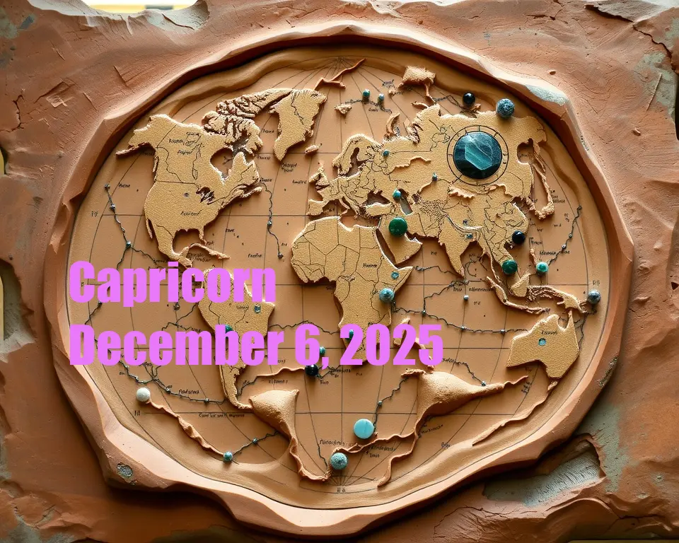 Capricorn - December 6, 2025