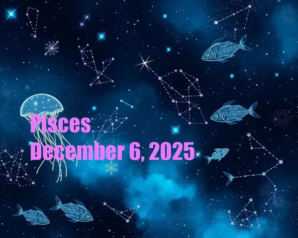 Pisces - December 6, 2025