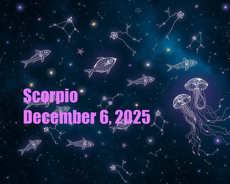 Scorpio - December 6, 2025