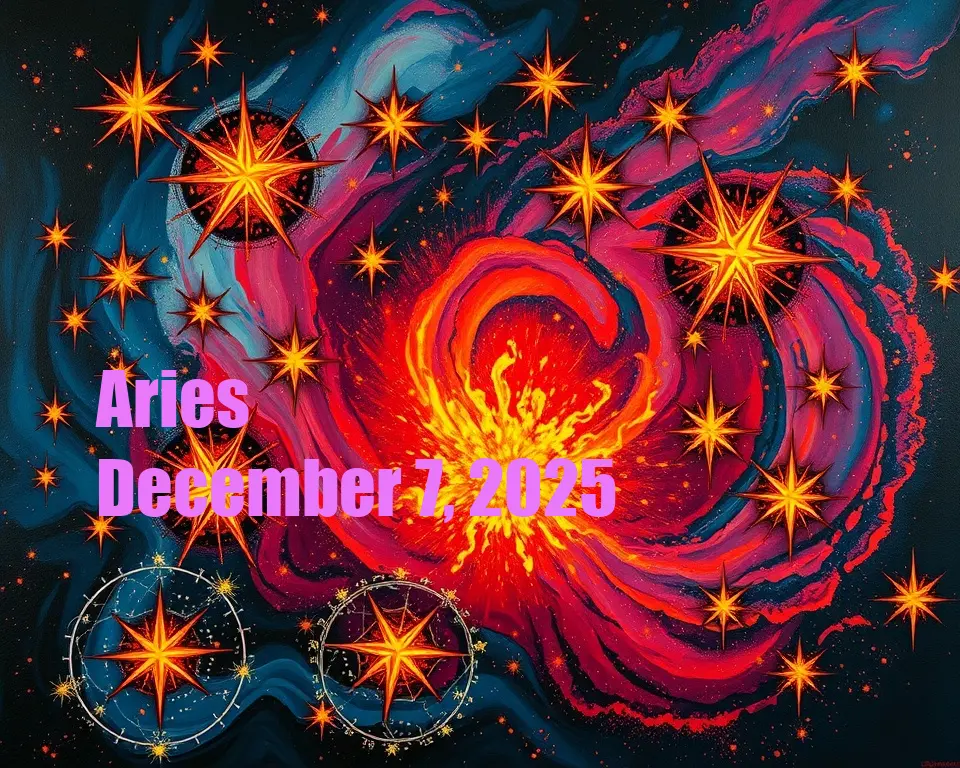 Aries - December 7, 2025