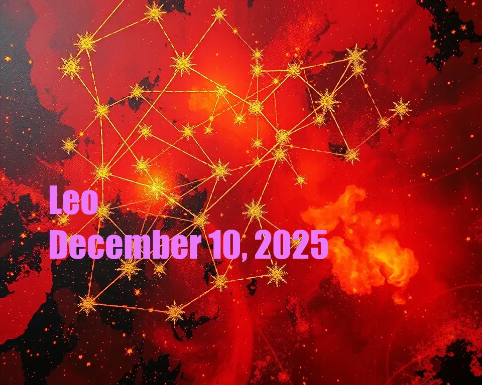Leo - December 10, 2025