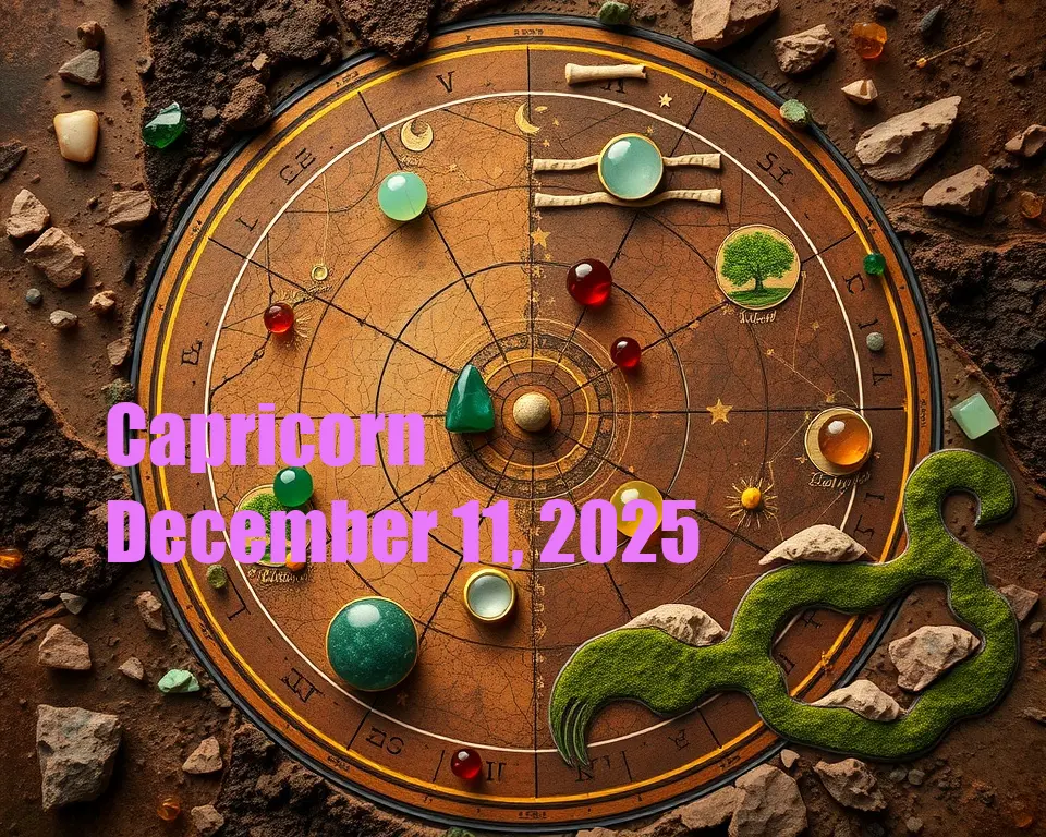 Capricorn - December 11, 2025