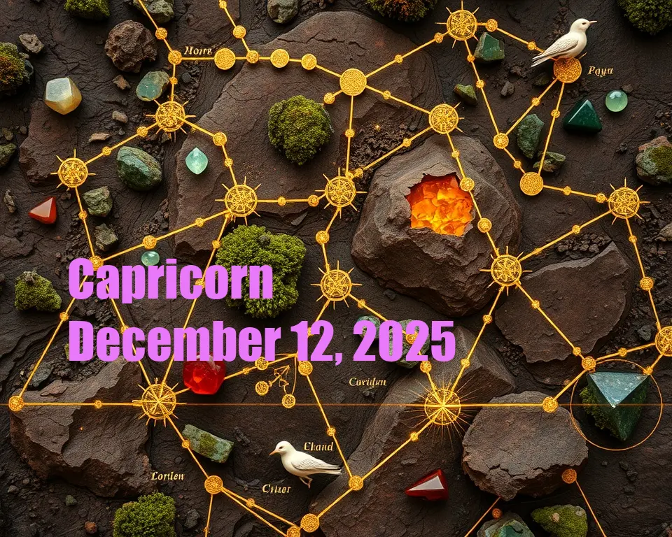 Capricorn - December 12, 2025