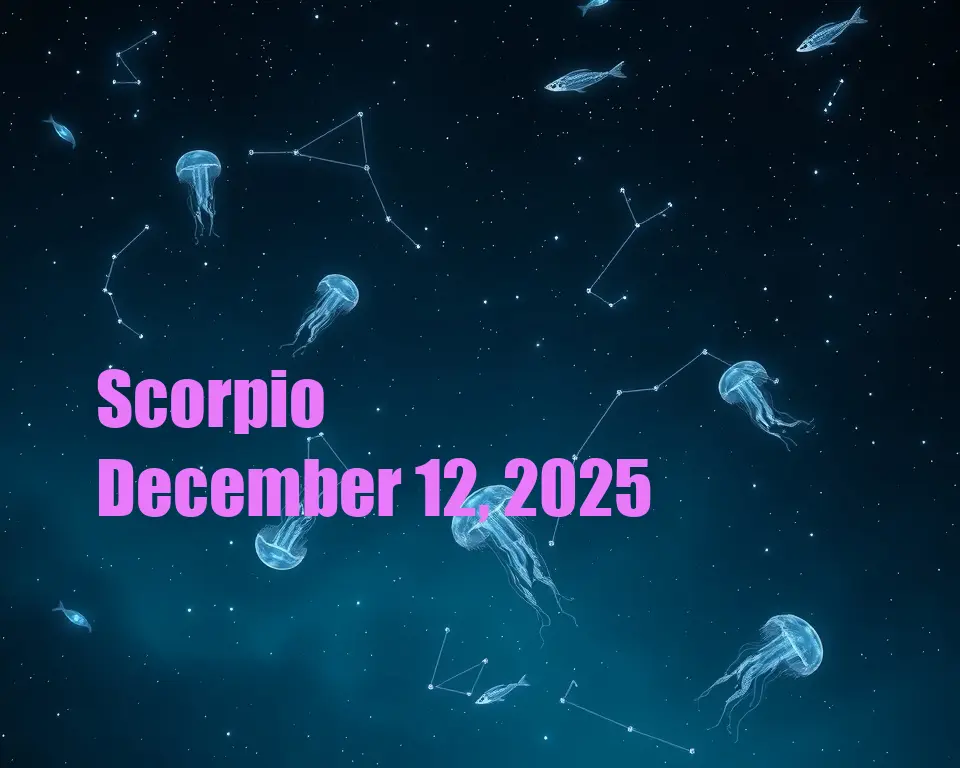 Scorpio - December 12, 2025