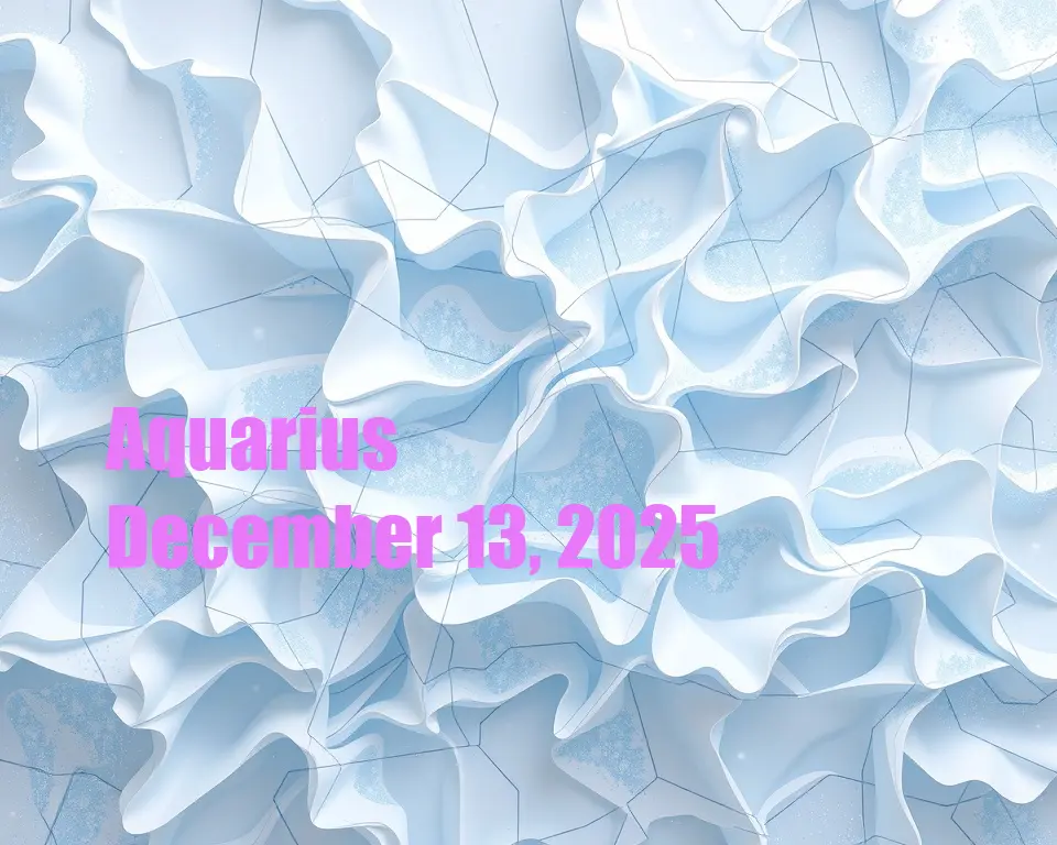Aquarius - December 13, 2025