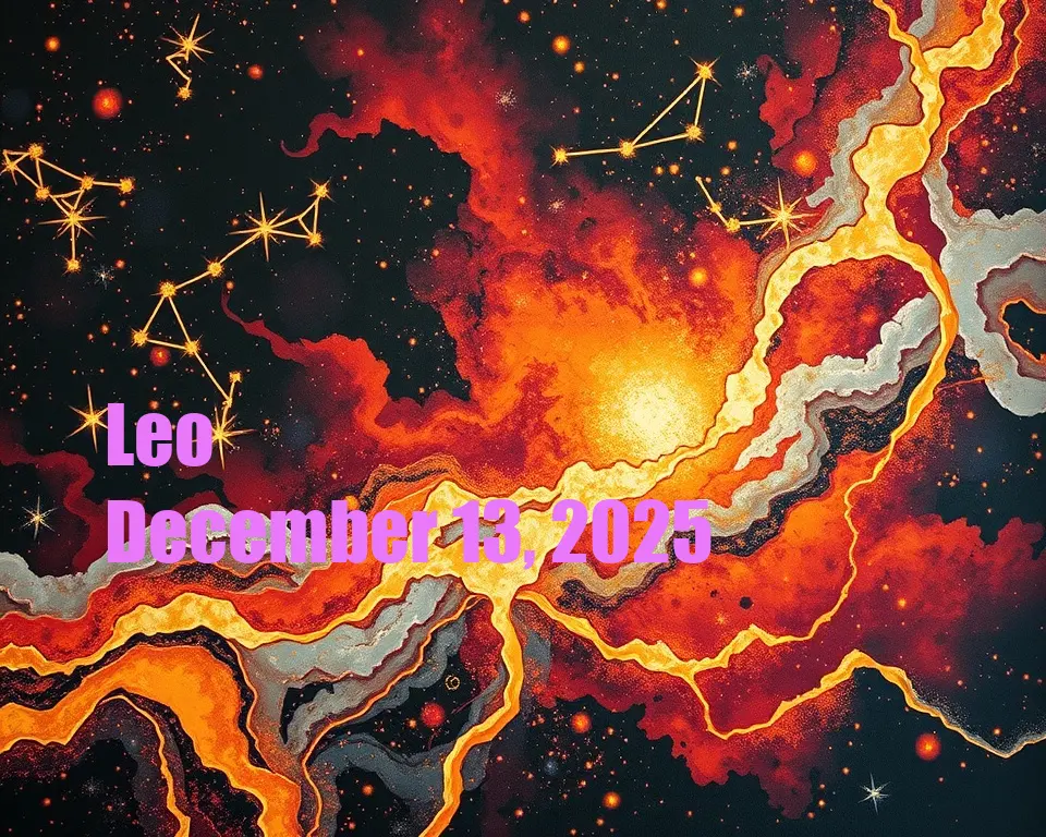 Leo - December 13, 2025