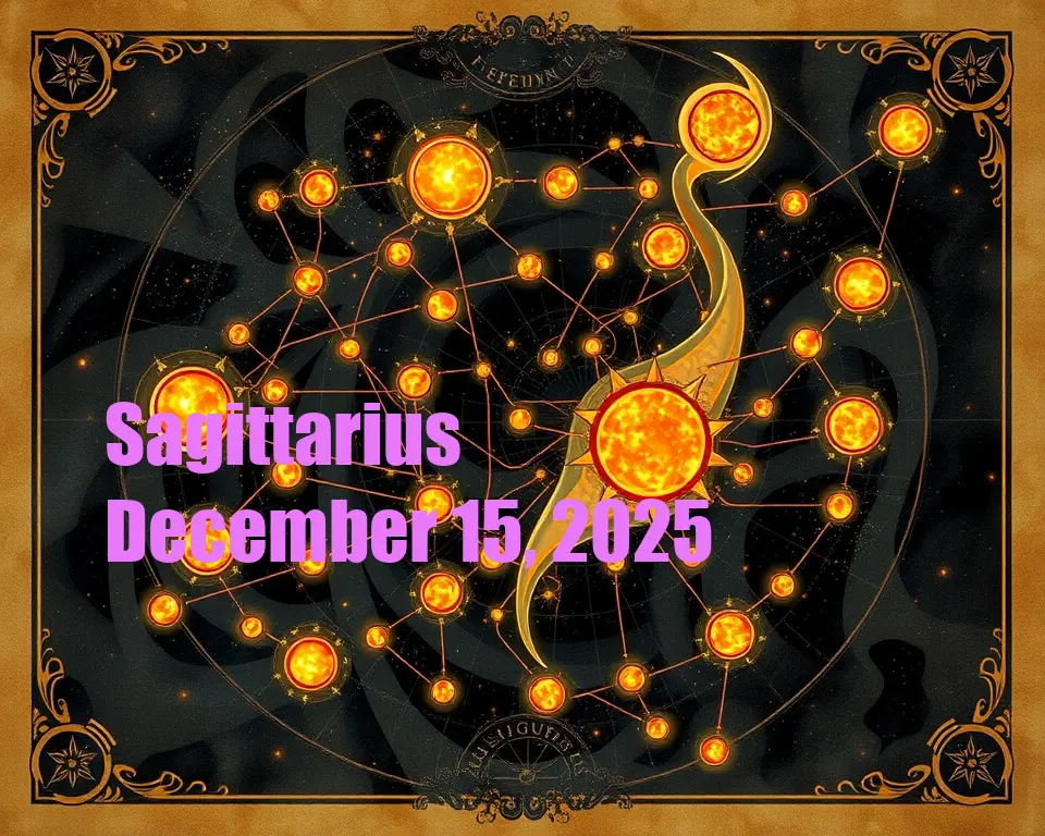Sagittarius - December 15, 2025