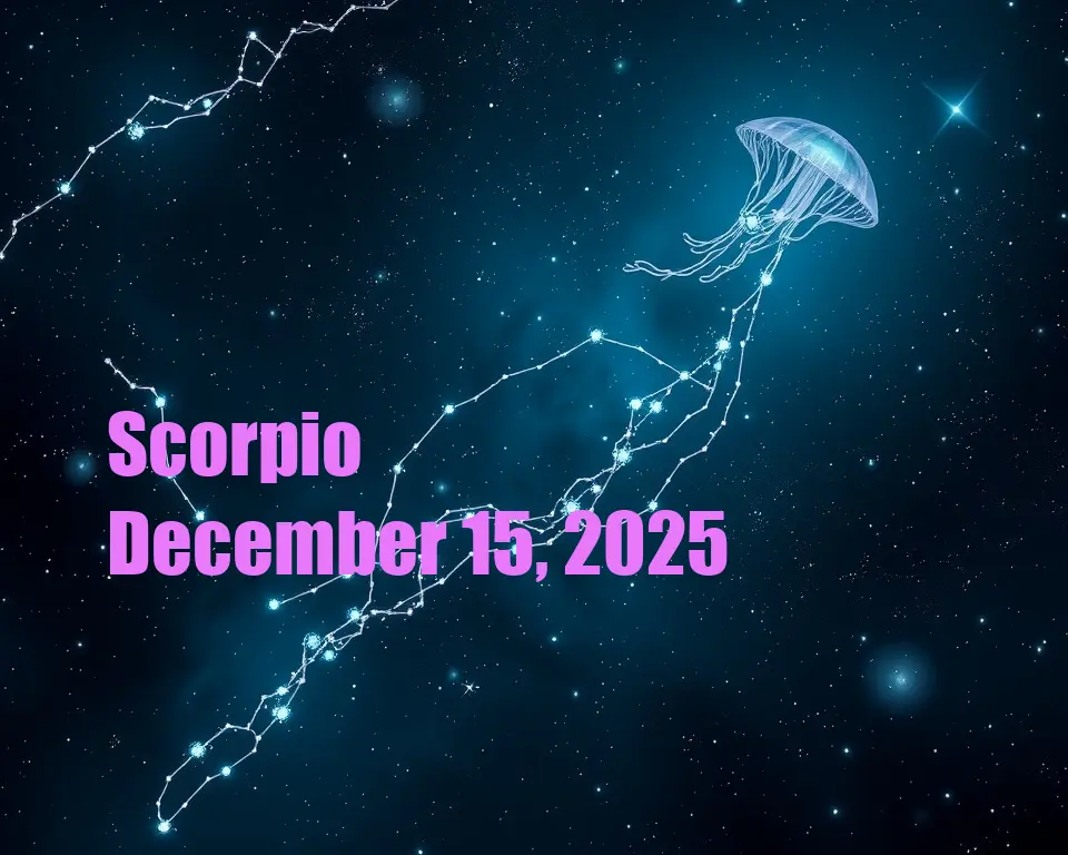 Scorpio - December 15, 2025