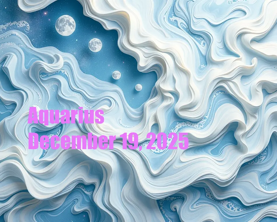 Aquarius - December 19, 2025
