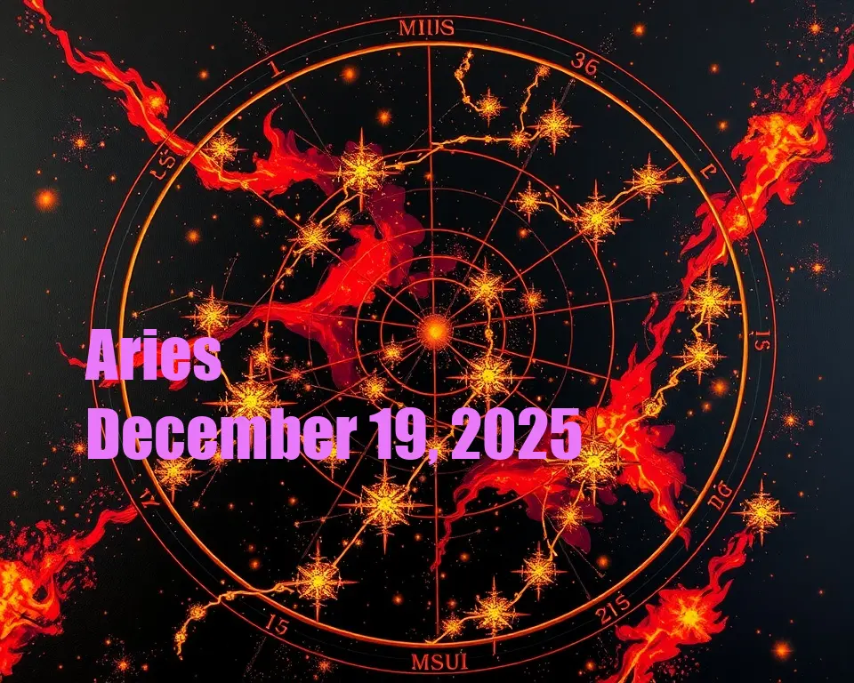 Aries - December 19, 2025