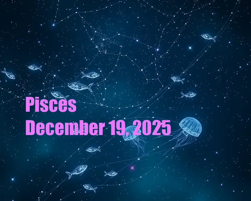 Pisces - December 19, 2025