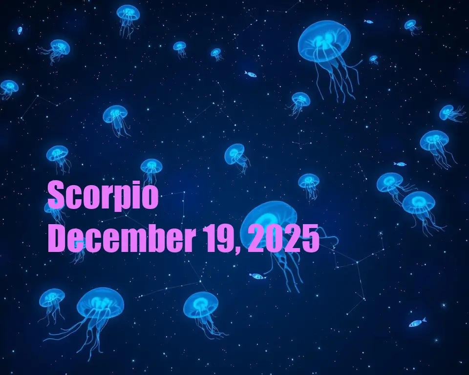 Scorpio - December 19, 2025