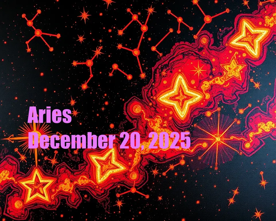 Aries - December 20, 2025