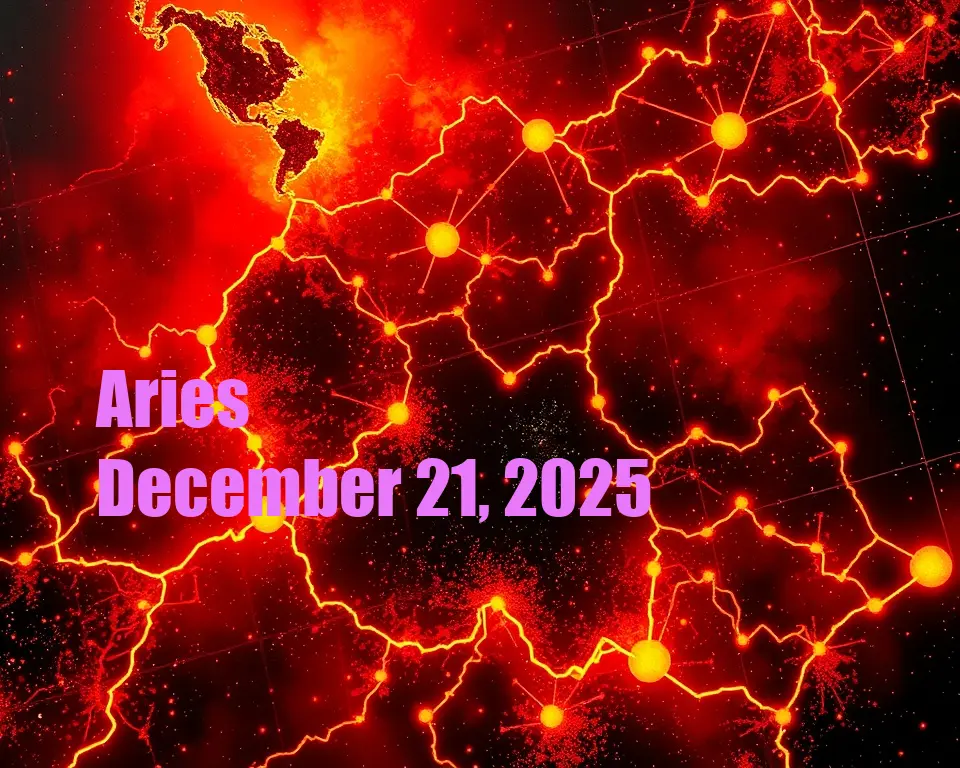 Aries - December 21, 2025