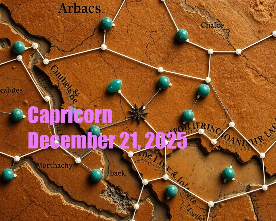 Capricorn - December 21, 2025