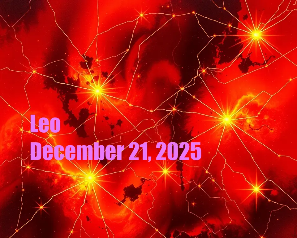 Leo - December 21, 2025