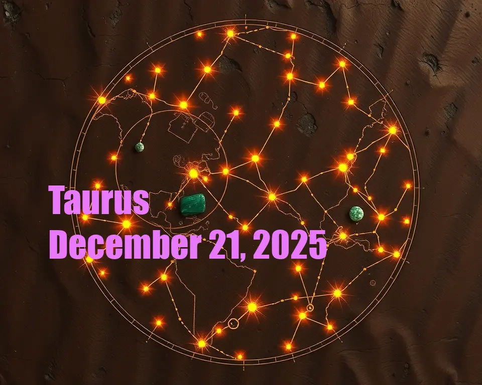 Taurus - December 21, 2025