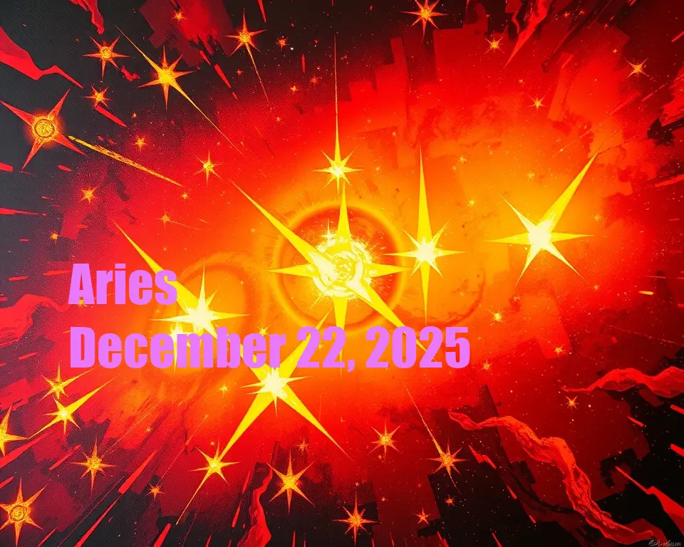 Aries - December 22, 2025