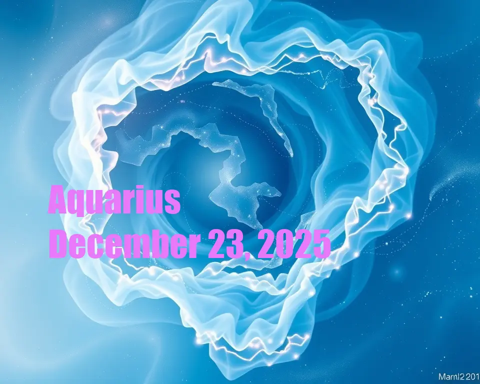Aquarius - December 23, 2025