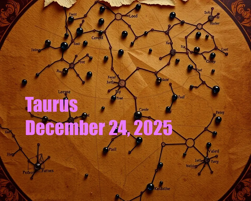 Taurus - December 24, 2025