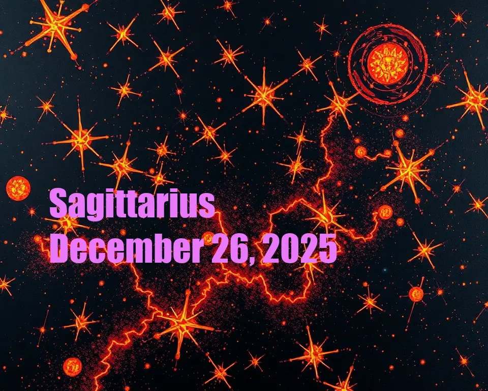 Sagittarius - December 26, 2025