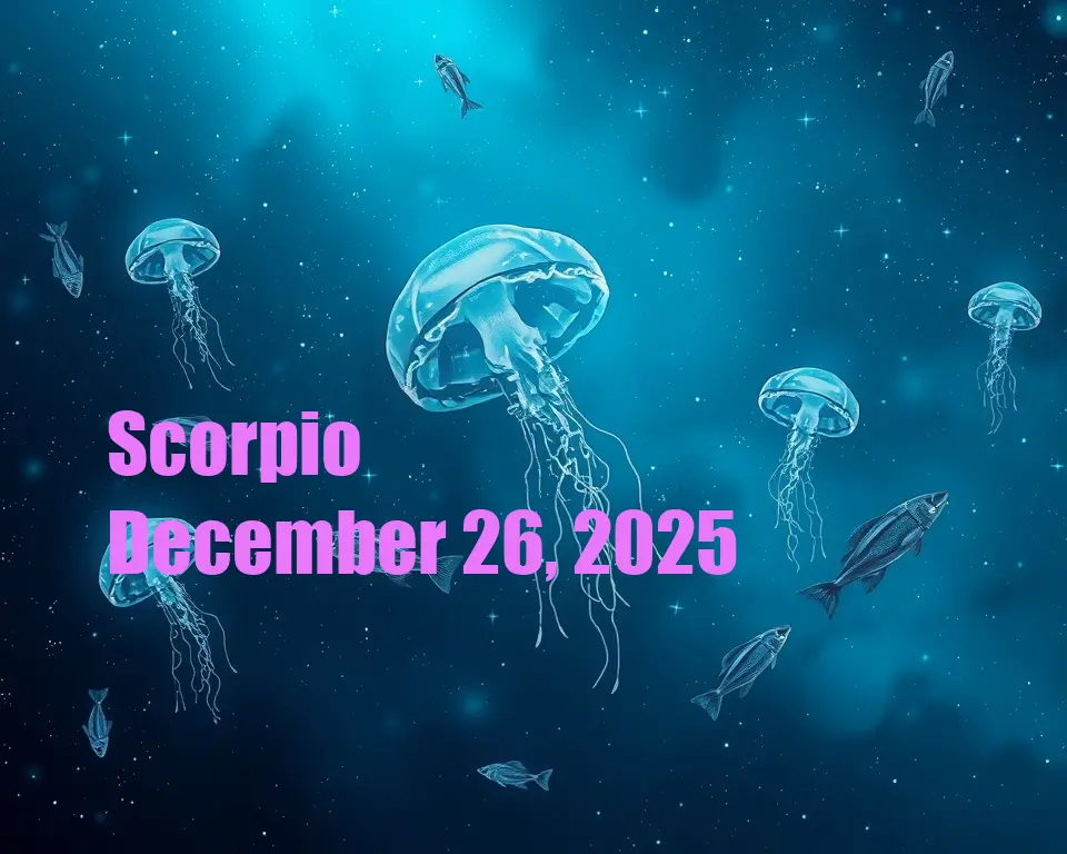 Scorpio - December 26, 2025