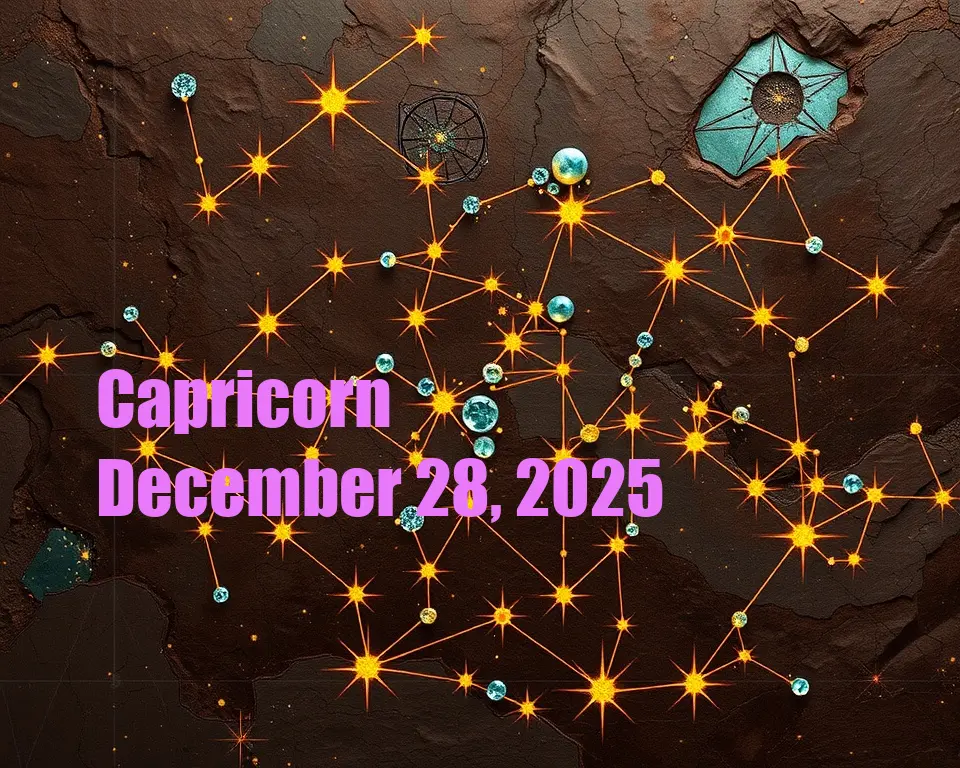 Capricorn - December 28, 2025