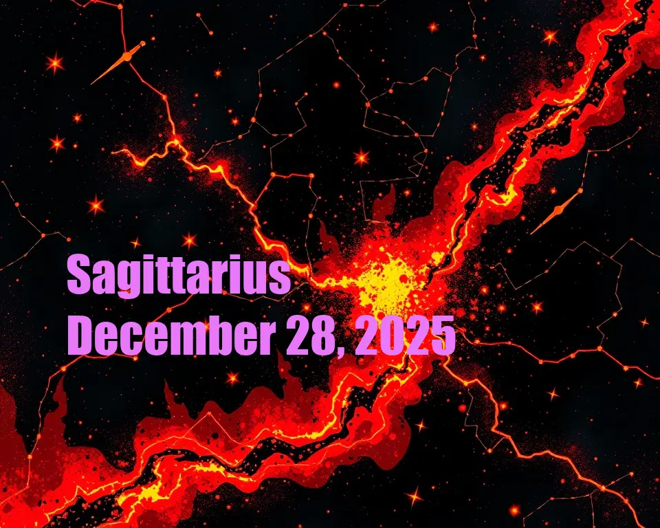 Sagittarius - December 28, 2025