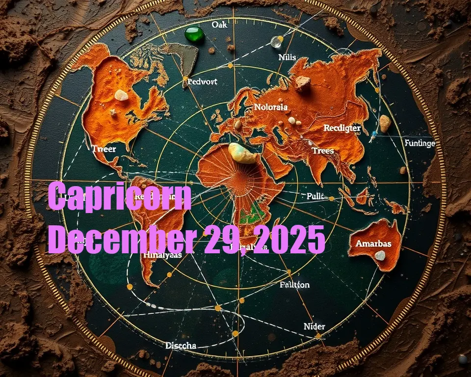 Capricorn - December 29, 2025