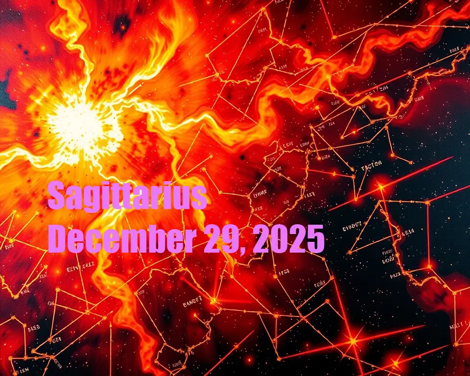 Sagittarius - December 29, 2025