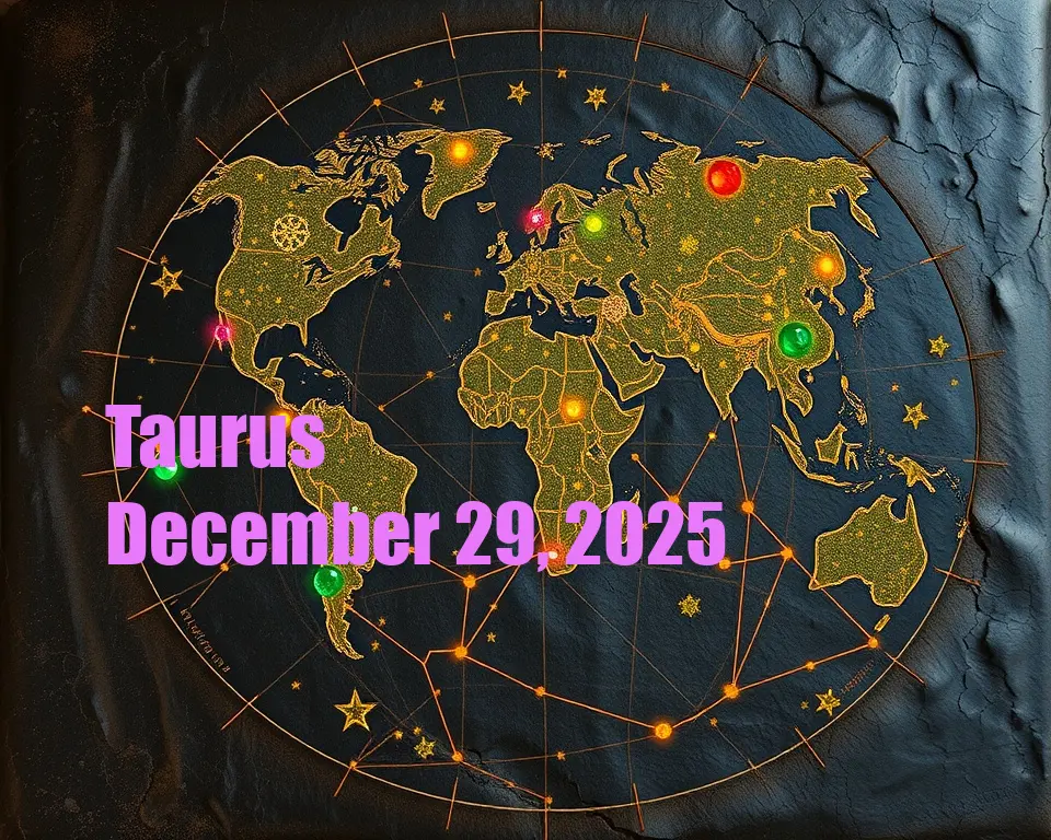 Taurus - December 29, 2025