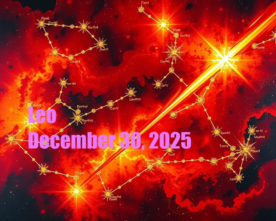 Leo - December 30, 2025